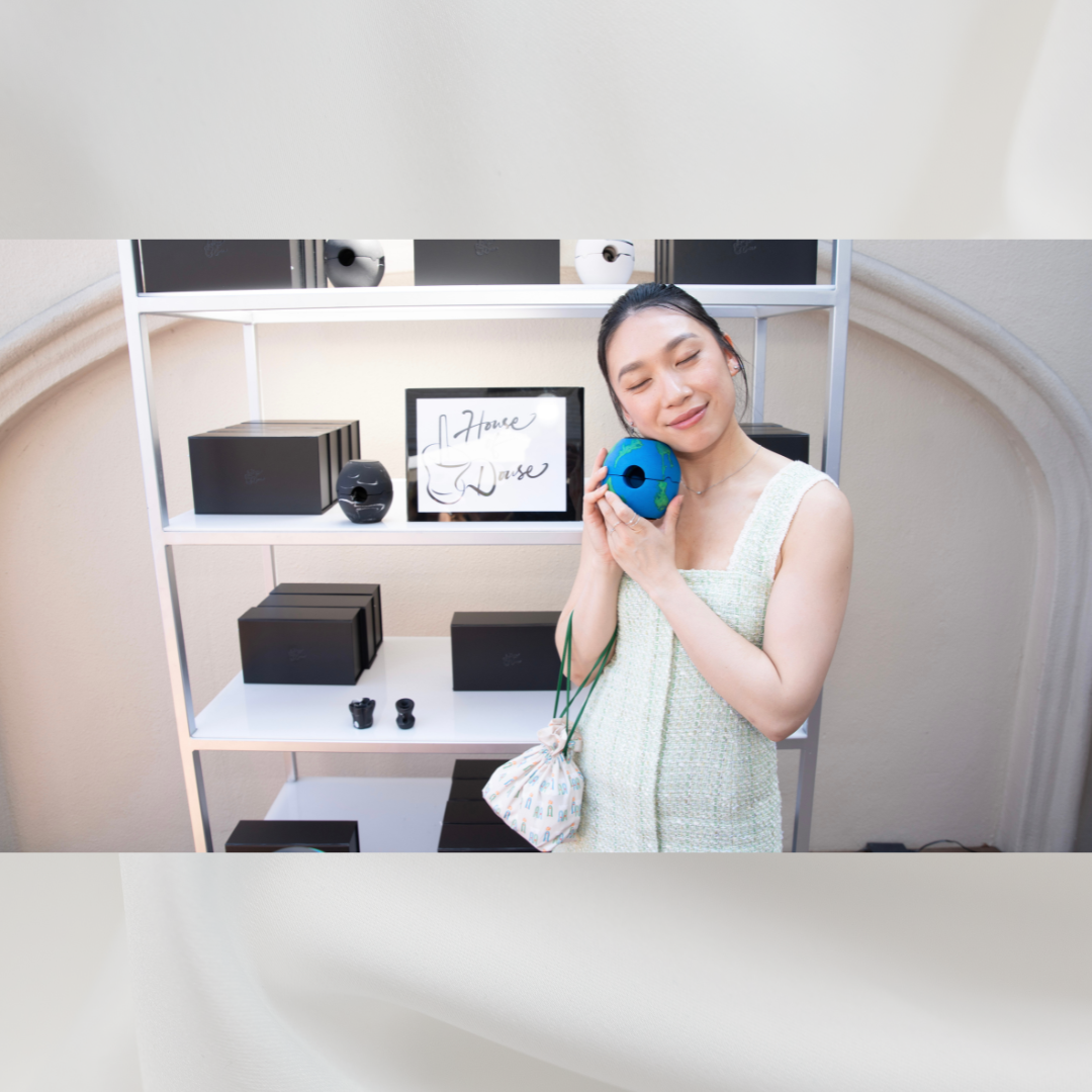 Jess Hong with Pangea Ovo Douser at Emmys