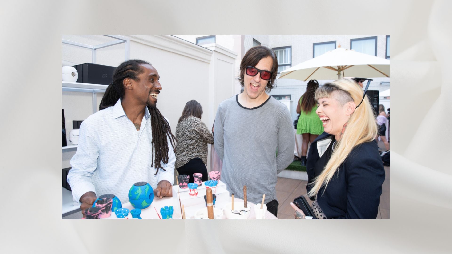 Matt McJunkins with Dousers at Emmys