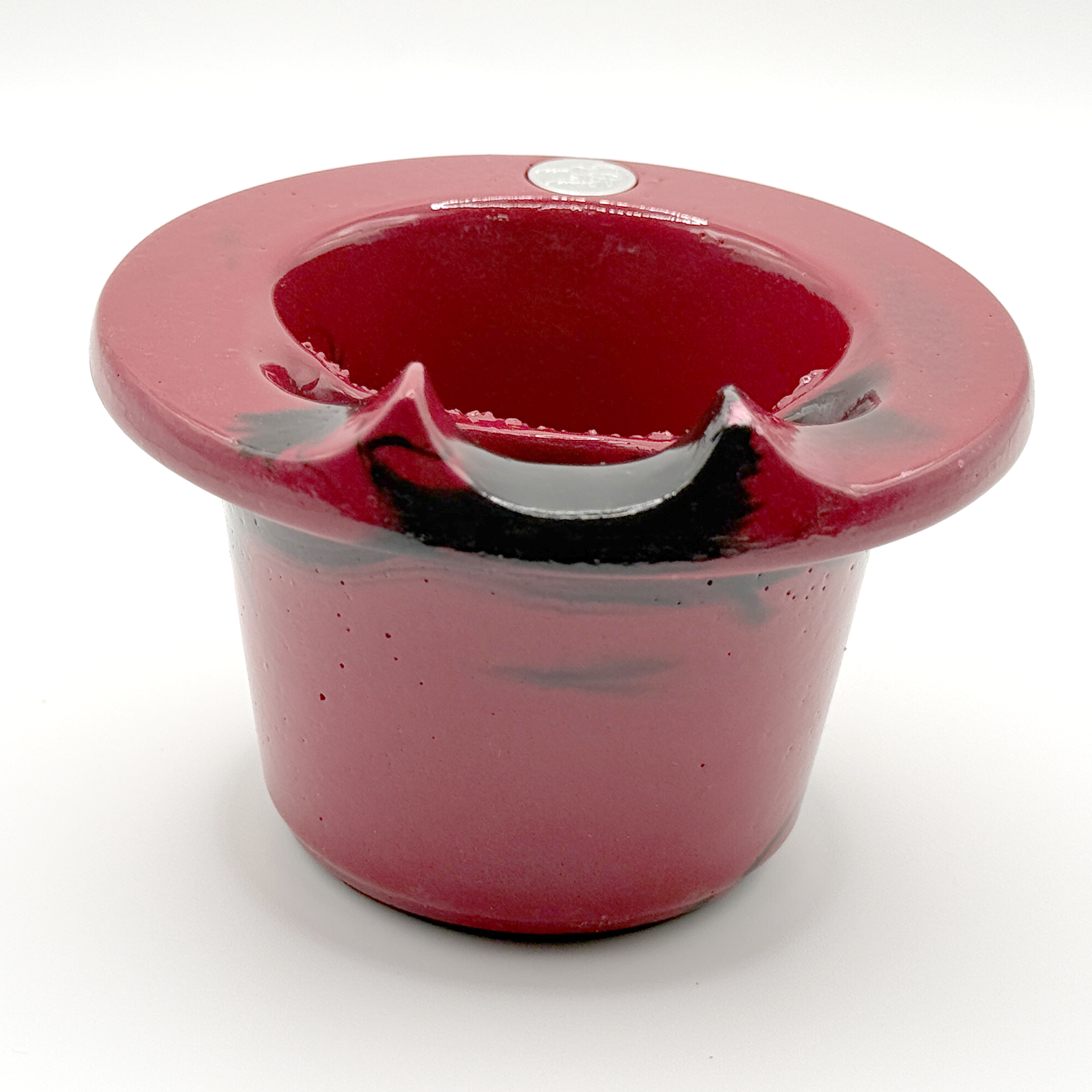 Oxblood Cigar Caddy - Ashtray Reimagined