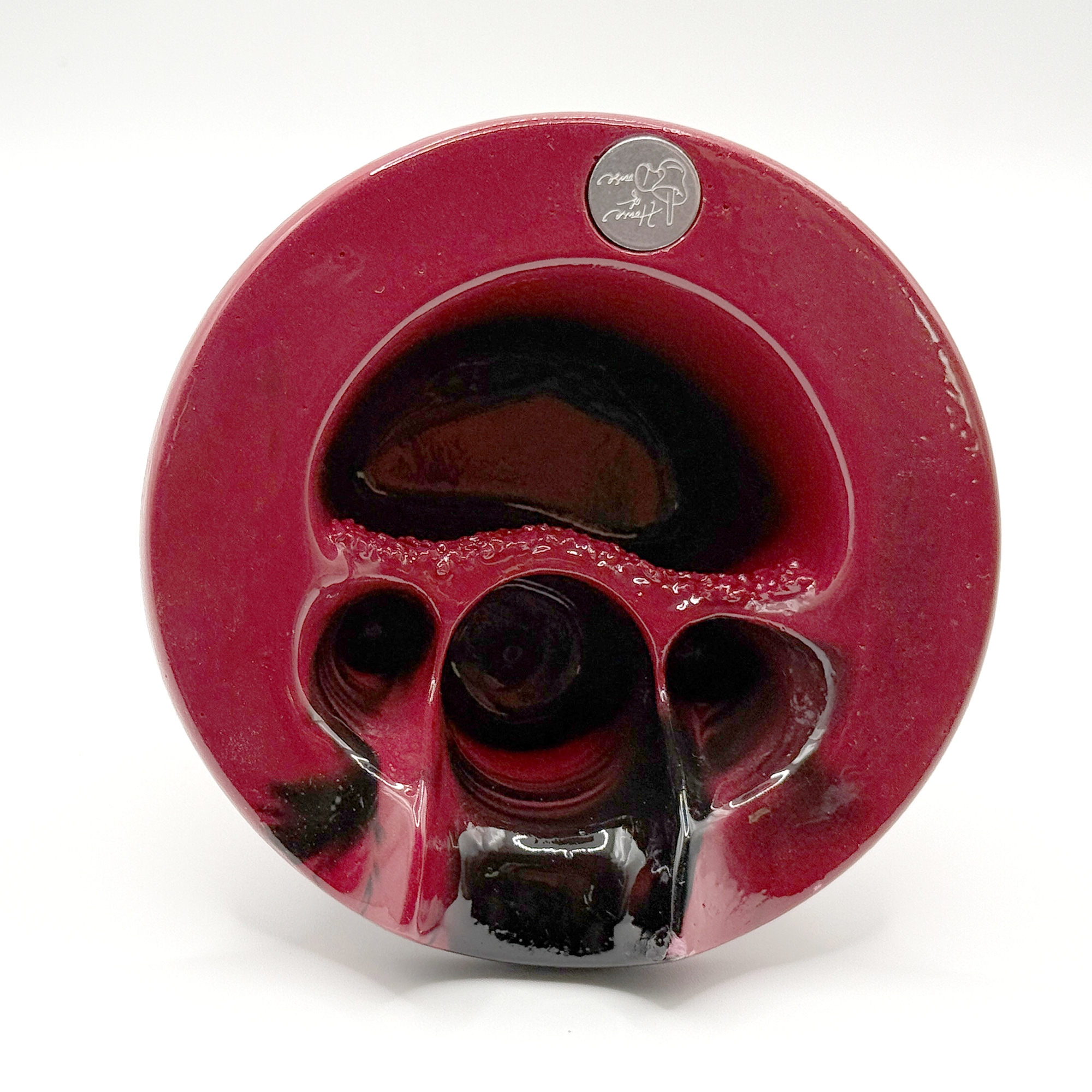 Oxblood Cigar Caddy - Ashtray Reimagined