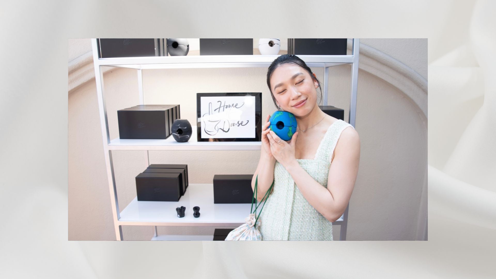 Jess Hong with Pangea Ovo Douser at Emmys